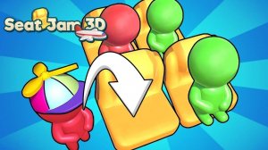 Seat Jam 3D: Bus Logic Puzzle