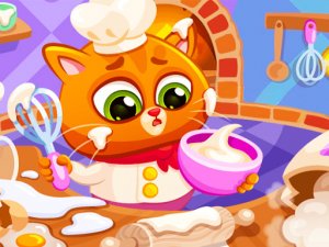 Cat Restaurant Cooking Game