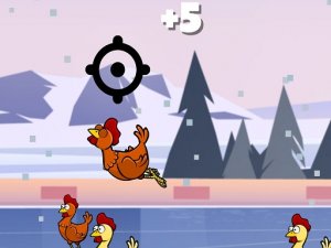Chicken Shooting 2D Arcade