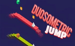 Duosometric Jump - Dual Hero Endless Runner Online Game - Ludoryx free online game