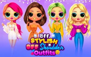 Bff Stylish Off Shoulder Outfits Fashion Game - Ludoryx free online game