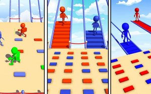 Bridge Rush: Bridge Builder & Runner Online Game - Ludoryx free online game