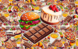 Food Merger Earn 100k: Fun Culinary Merge Puzzle Online Game