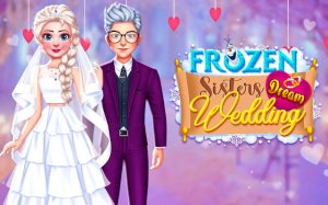 Frozen Sisters Dream Wedding Dress Up Game - Ludoryx free online game