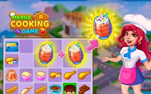 Merge Cooking: Food Fusion & Restaurant Tycoon - Ludoryx free online game