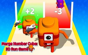 Merge Number Cube: 3D Run & Merge Online Game - Ludoryx free online game
