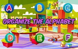 Organize The Alphacasual Game - Online Letter Learning Puzzle - Ludoryx free online game