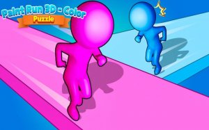 Paint Run 3D Color Puzzle Game Online - Ludoryx free online game