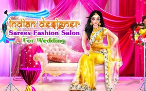 Wedding Beauty Makeup Salon: Indian Designer Sarees & Bridal Makeover Game - Ludoryx free online game