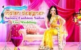Wedding Beauty Makeup Salon: Indian Designer Sarees & Bridal Makeover Game