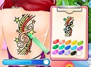 Creative Tattoo Design Art Game